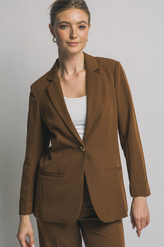 SACO CON BOTON DORADO