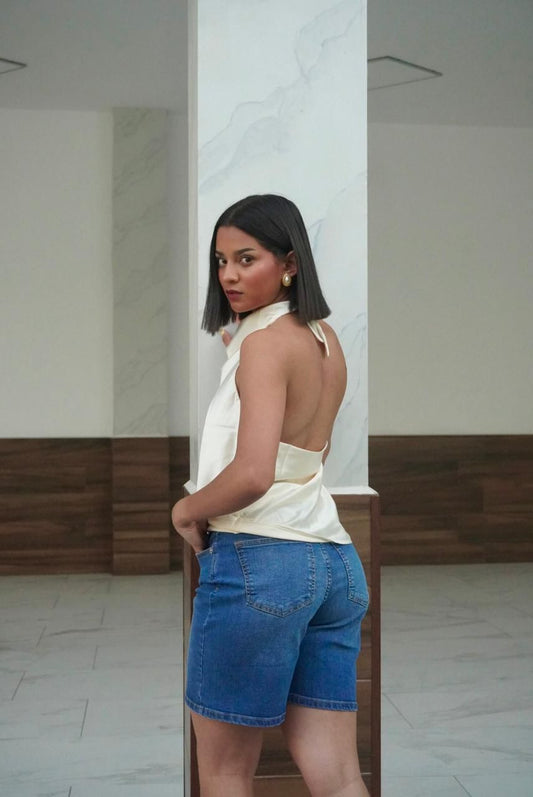 BERMUDA DE MEZCLILLA