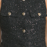 CHALECO BOTONES DORADOS