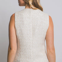 CHALECO BOTONES DORADOS