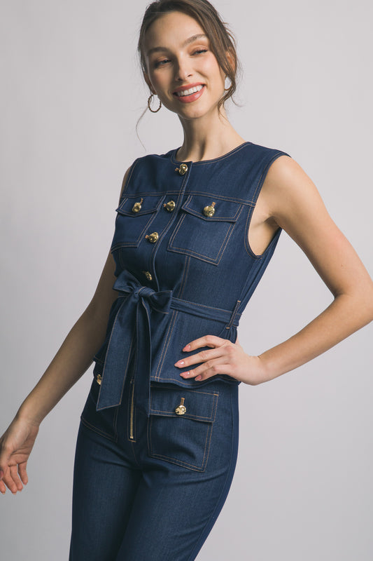 SET CHALECO Y PANTALON