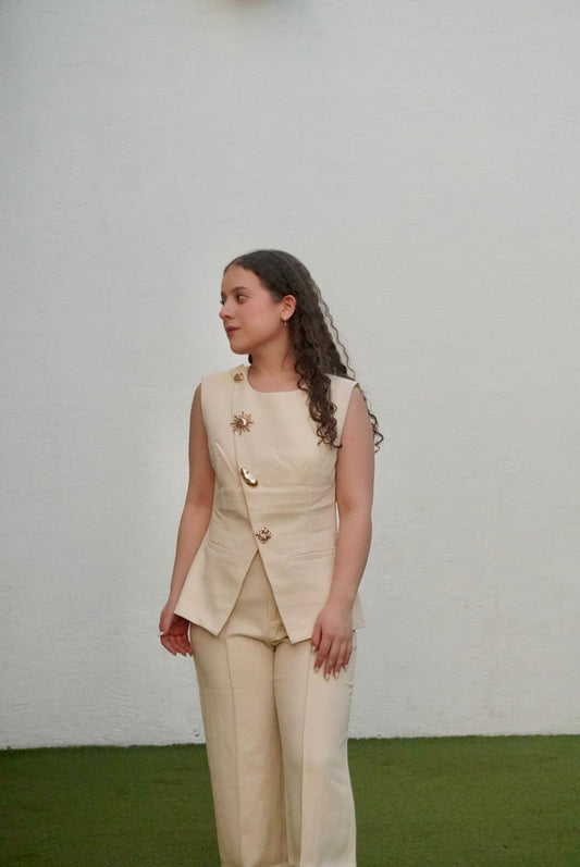 SET CHALECO Y PANTALON PREMIUM